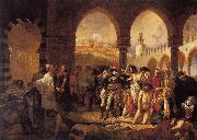 antoine jean gros Bonaparte Visiting the Plague Victims of Jaffa Sweden oil painting artist